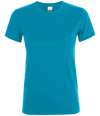 01825 Ladies Regent T Shirt Aqua colour image